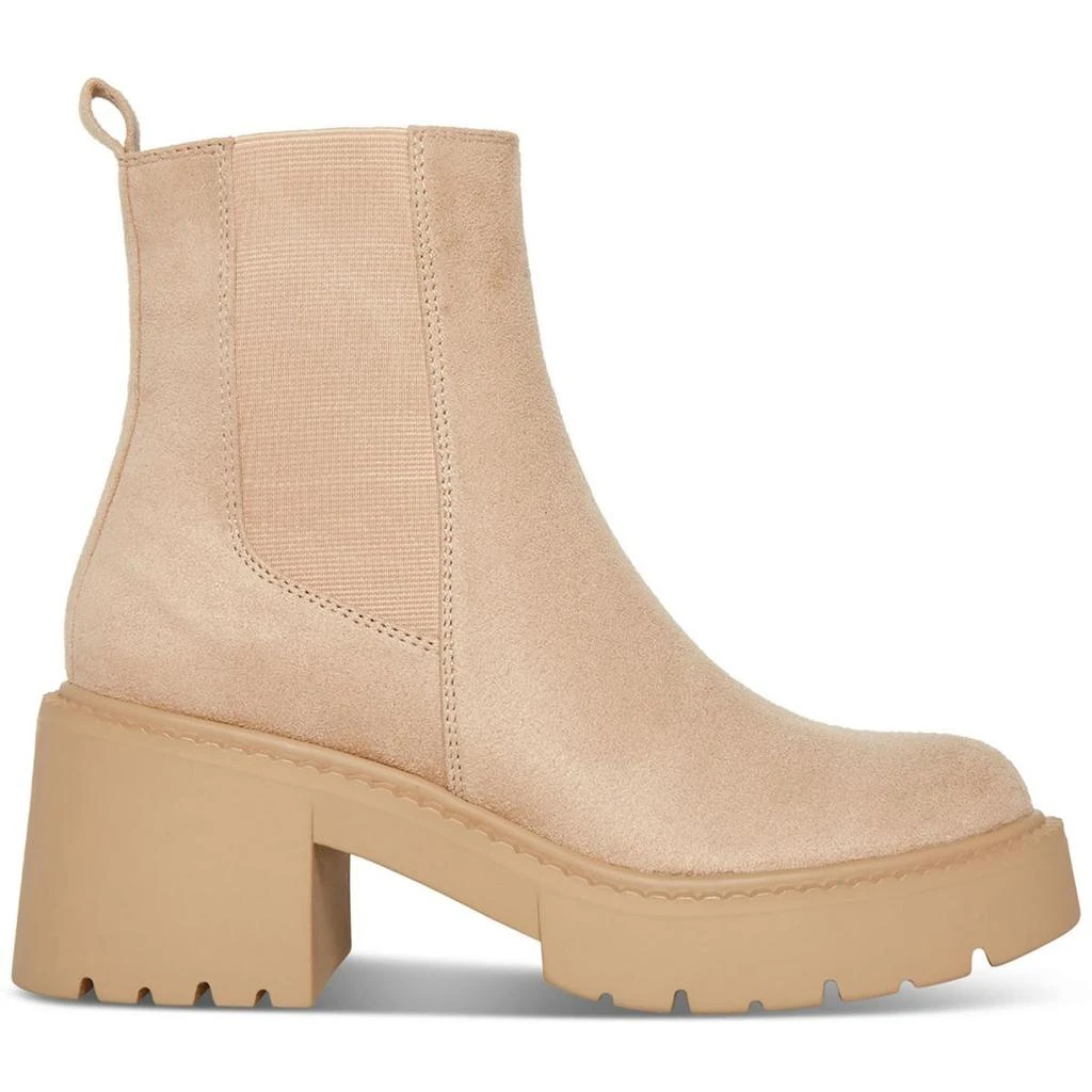 Madden Girl Trust Womens Faux Suede Lug Sole Chelsea Boots 2