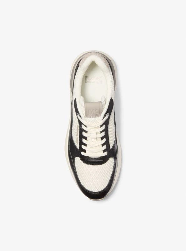 Michael Kors Trevor Mixed-Media Trainer 4