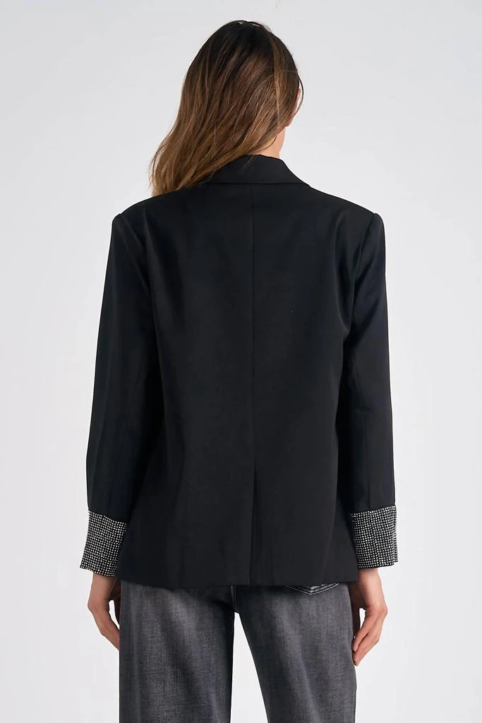 Elan Elan - JACKET WITH RHINESTONE SLEEVE DETAIL 5
