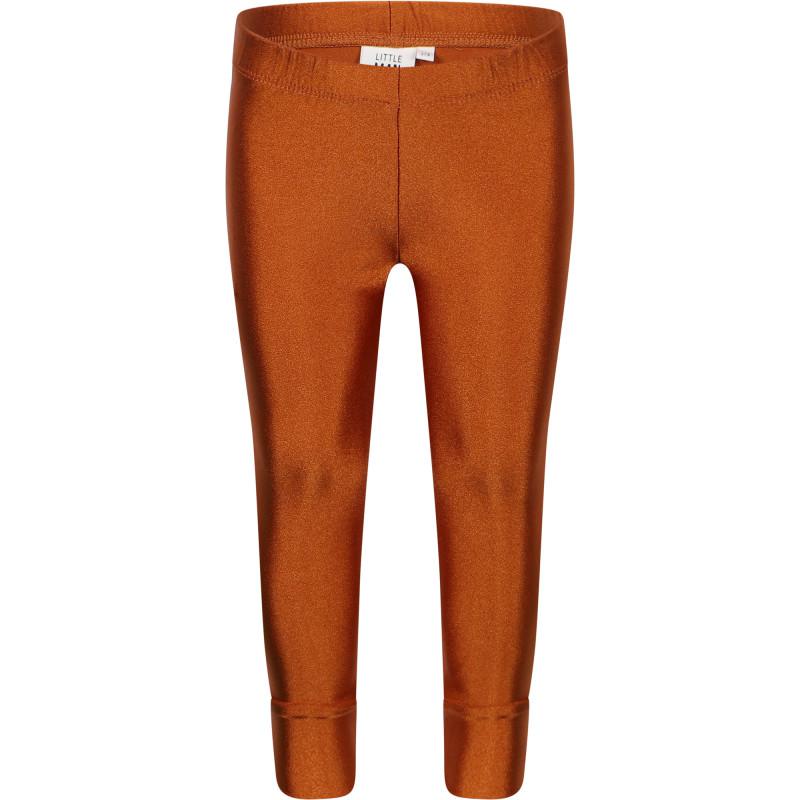 Little Man Happy Shimmering leggings in bronze