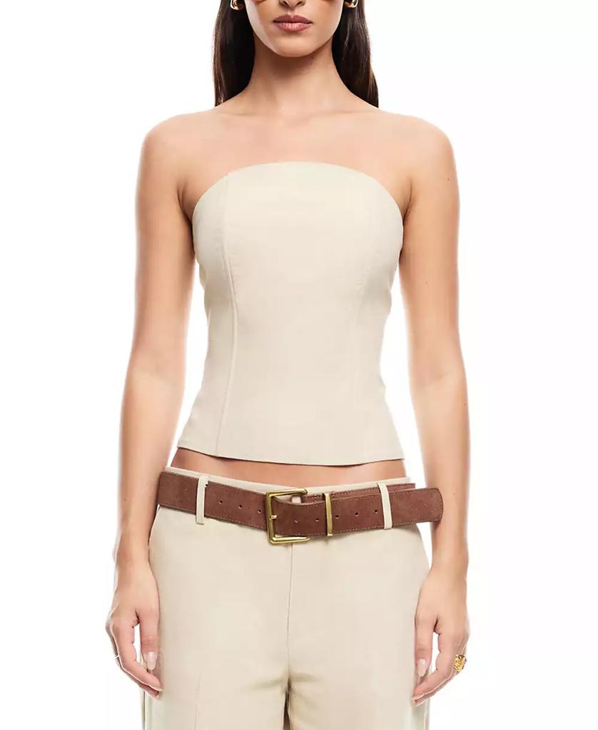 Lioness Women's Untamed Cotton Strapless Top