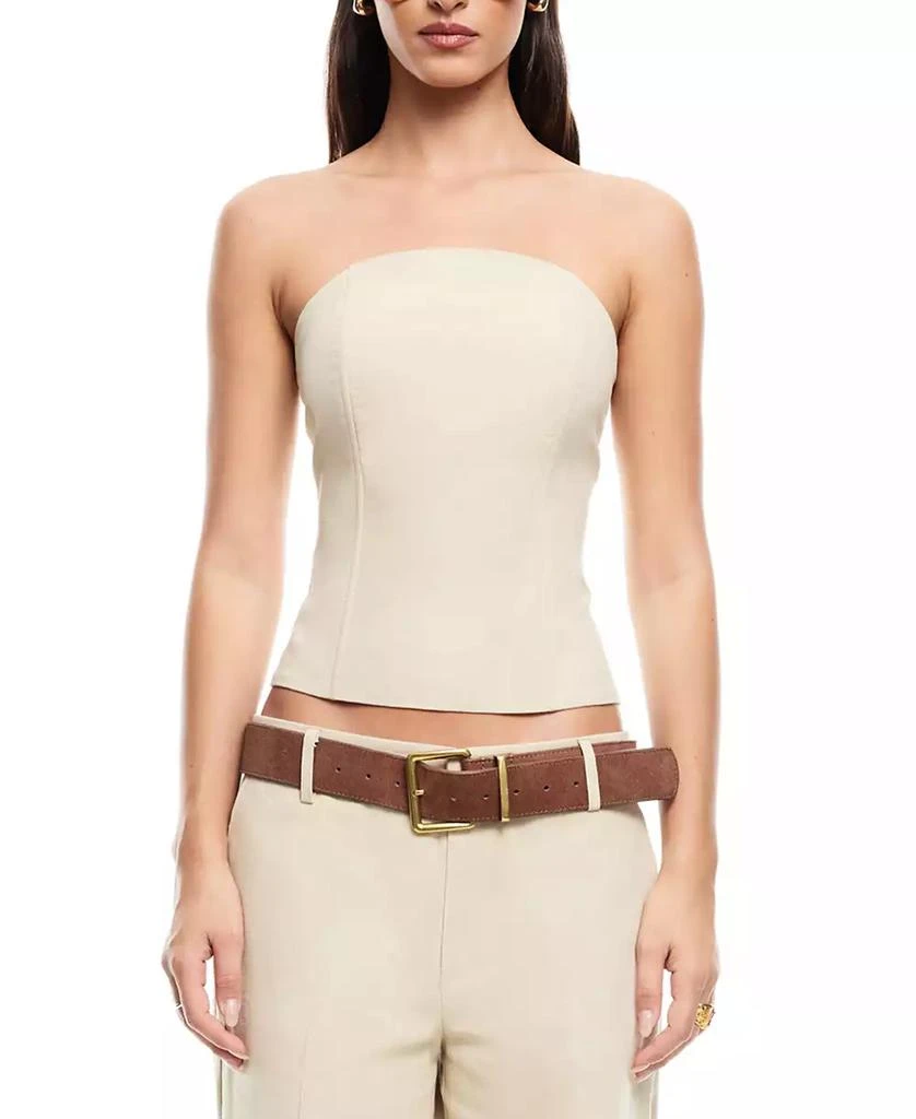 Lioness Women's Untamed Cotton Strapless Top 1
