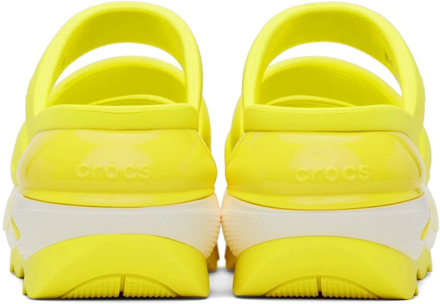 Crocs Yellow Mega Crush Triple Strap Sandals 2