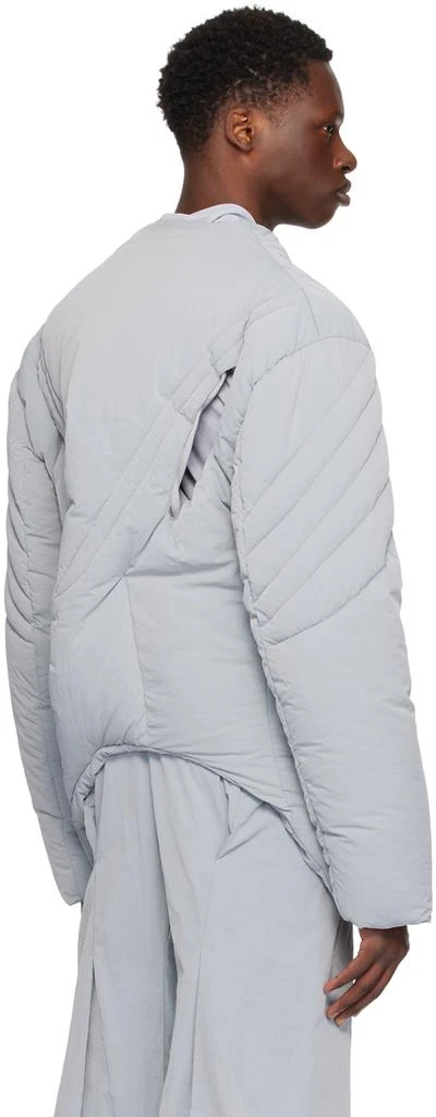 Nuba SSENSE Exclusive Gray Puffer Jacket 3
