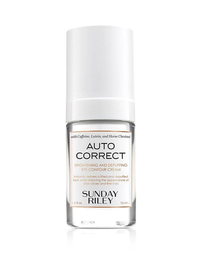 Sunday Riley Auto Correct Brightening & Depuffing Eye Contour Cream 1