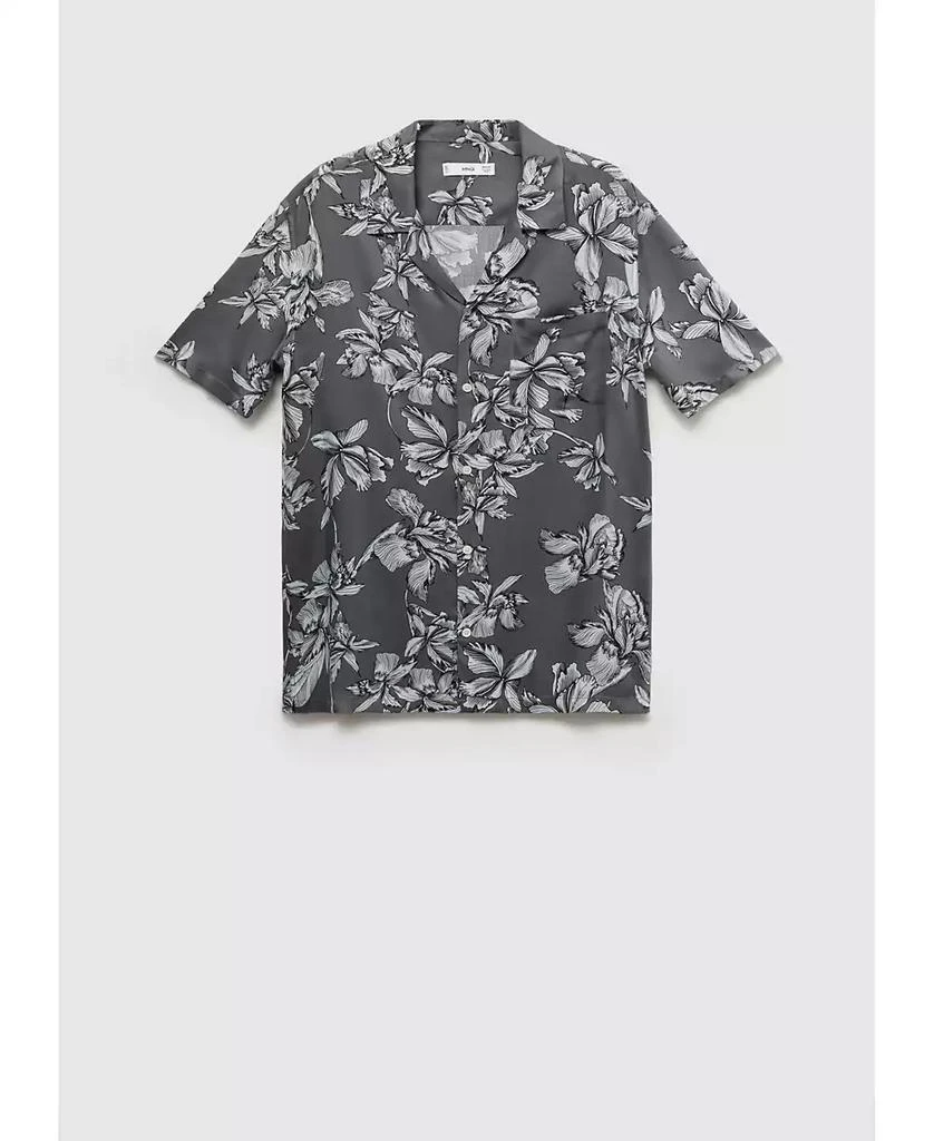 Mango Men's Hawaiian-Print Shirt 2