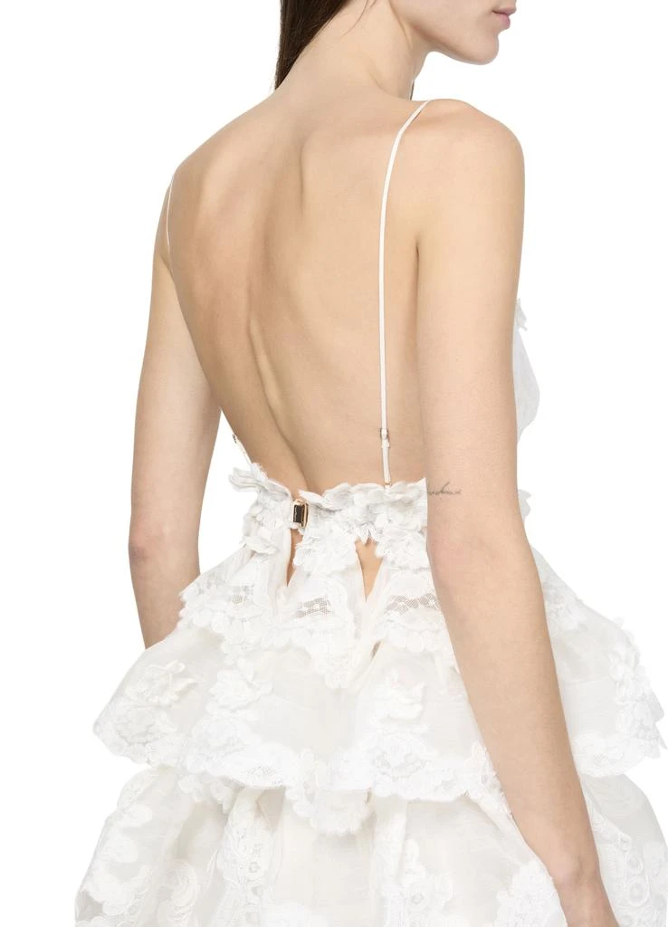 zimmermann crush tiered lace shirt dress Zimmermann CRUSH TIERED LACE MAXI DRESS - 2094DR251PALPINK
