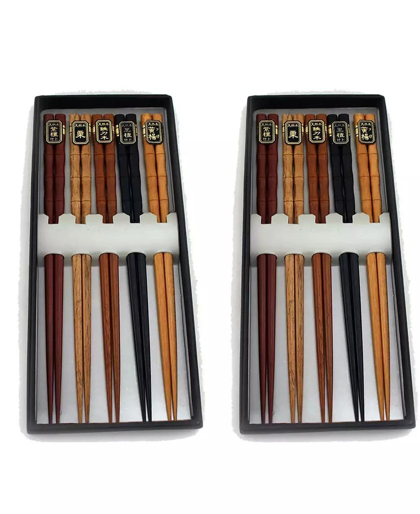 BergHOFF Wooden Chopsticks, Set of 10 1