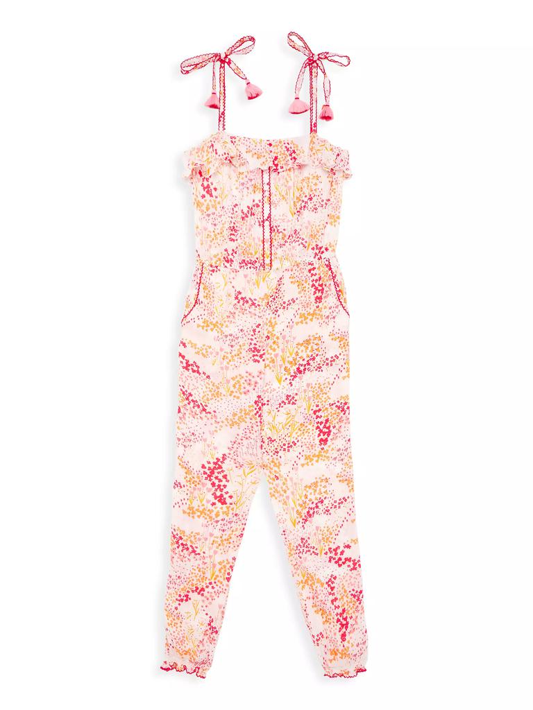 Poupette St Barth Little Girl's & Girl's Astra Jumpsuit