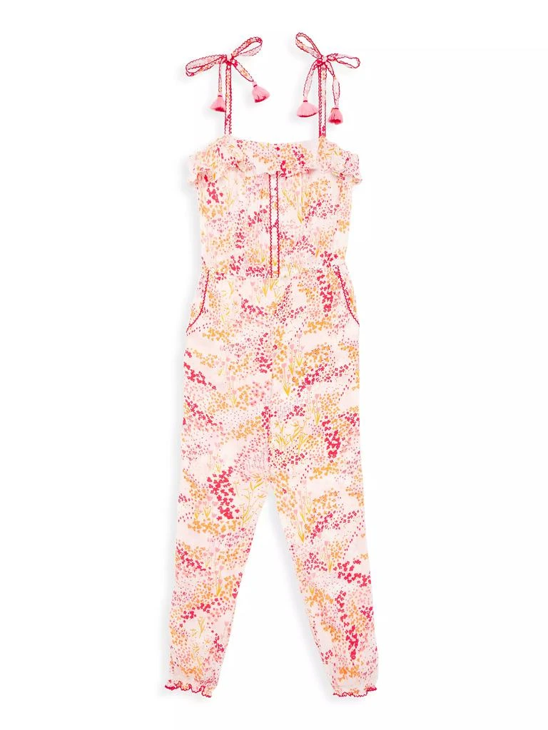 Poupette St Barth Little Girl's & Girl's Astra Jumpsuit 1