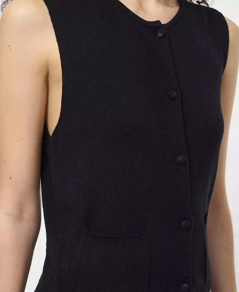 French Connection Women's Cozysoft Sleeveless Cardigan 4