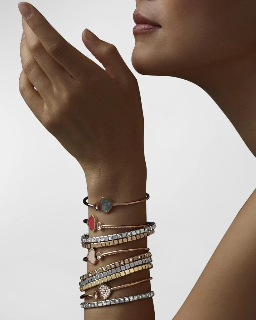 Chopard Ice Cube 18K Rose Gold Bracelet, Size Medium 2