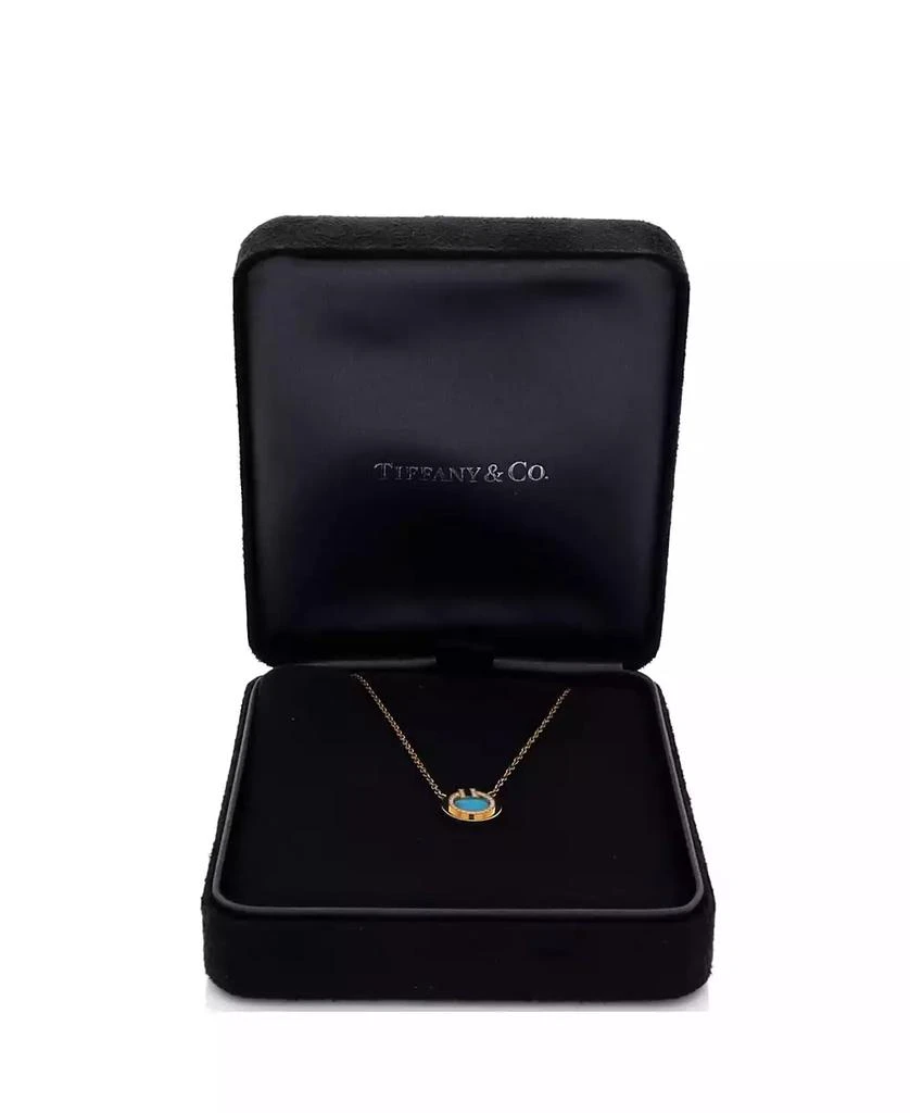 Pre-Owned Tiffany
Co T Circle Pendant Necklace 5