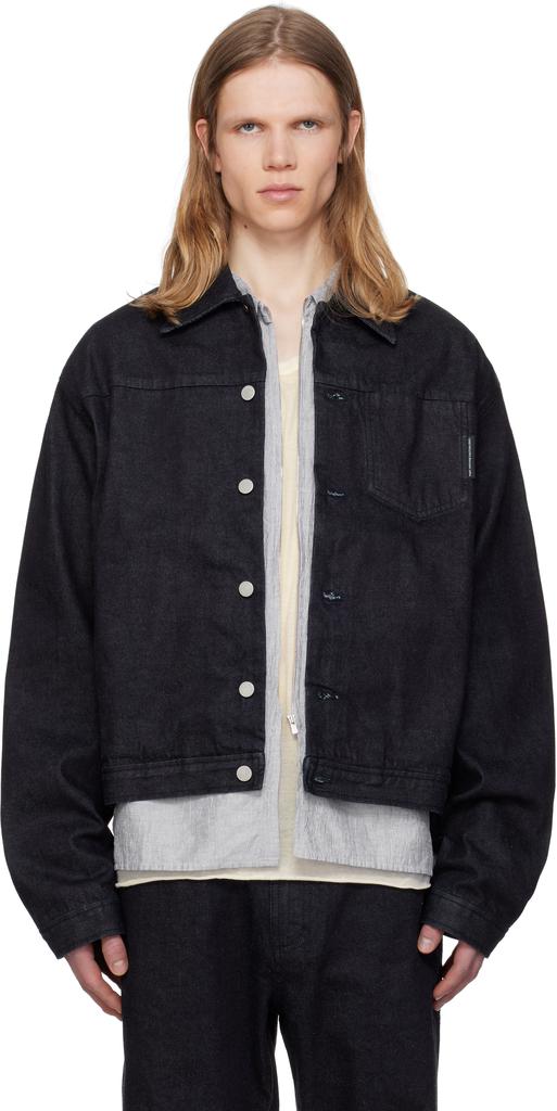 Post Archive Faction Navy 8.0 Right Denim Jacket