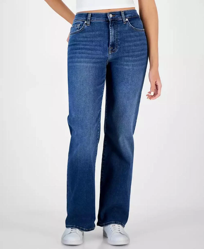 7 For All Mankind Women's Alexa Wide-Leg Jeans 1