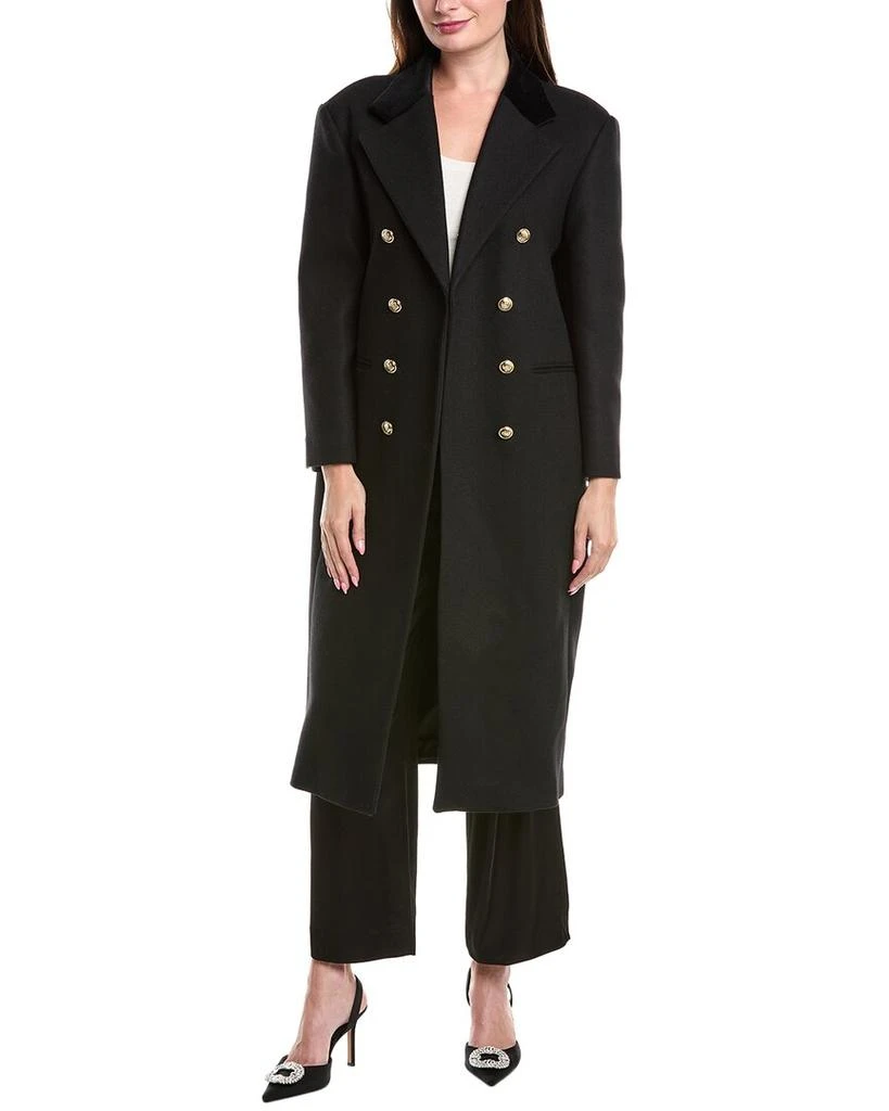 Sandro Wool-Blend Coat 1