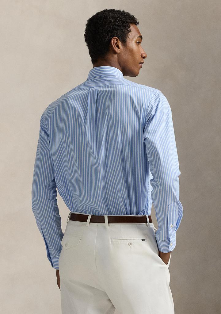Ralph Lauren Slim Fit Striped Stretch Poplin Shirt