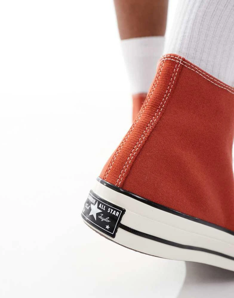 Converse Converse Chuck 70s Hi trainers in orange 3