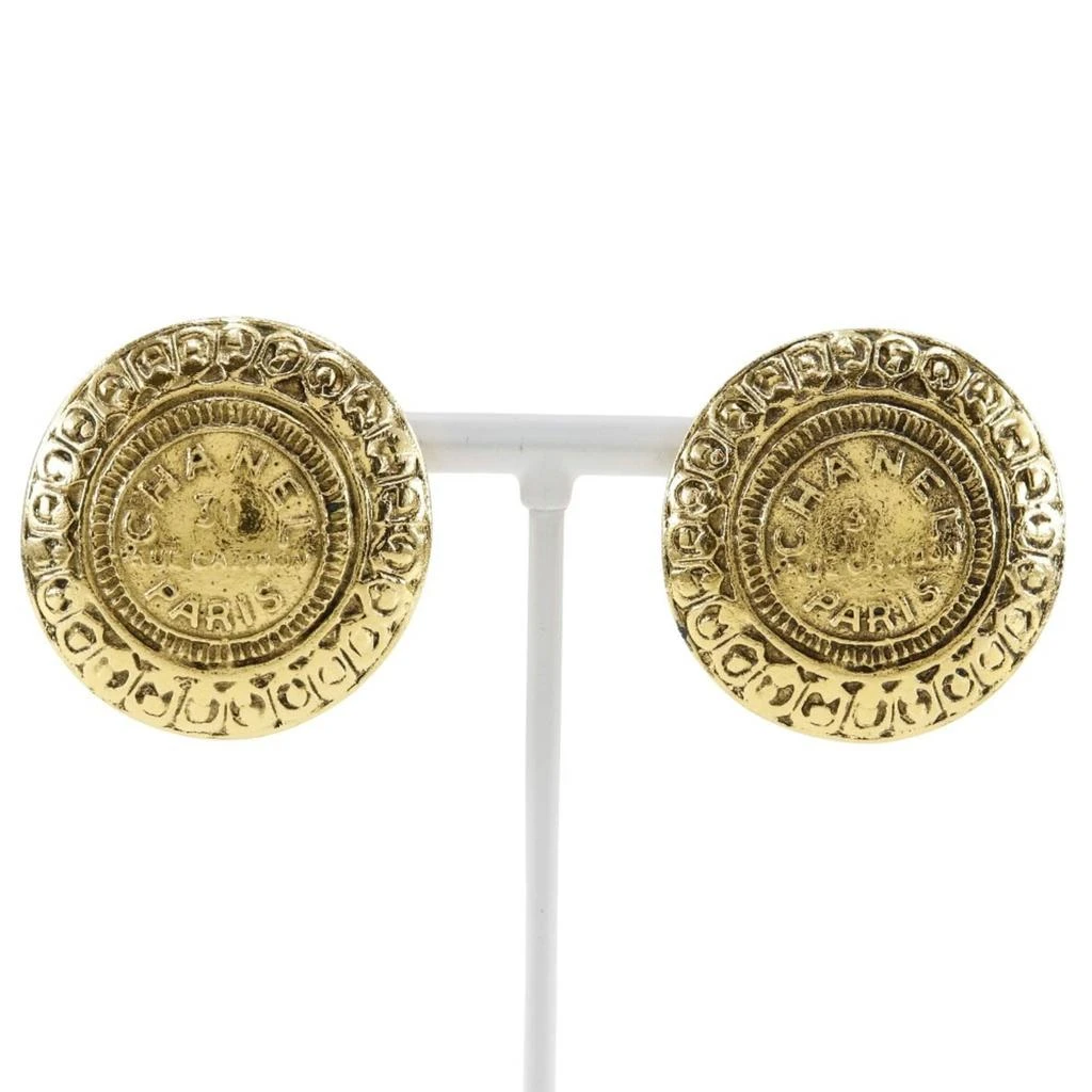 Chanel Cambon Clip Earrings (Pre-Owned)