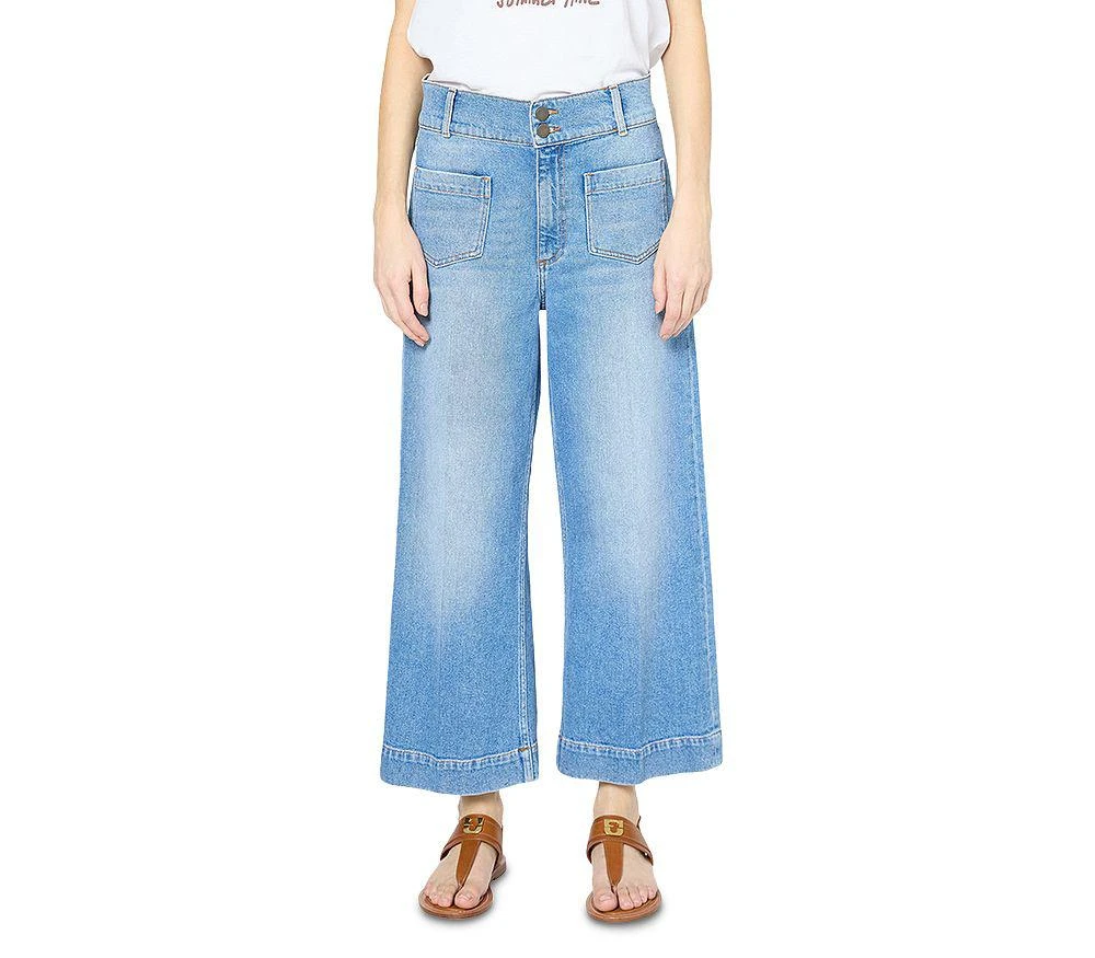 Gerard Darel Ladi Flare Jeans in Blue 1