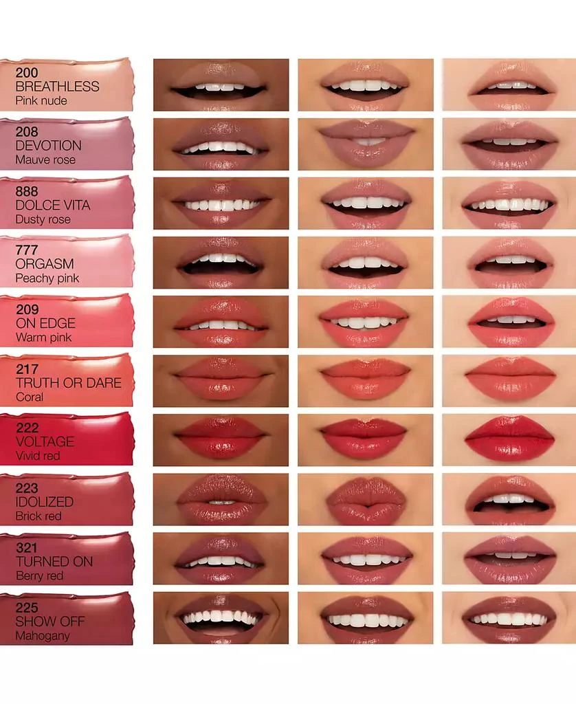 NARS Afterglow Sensual Shine Lipstick 4