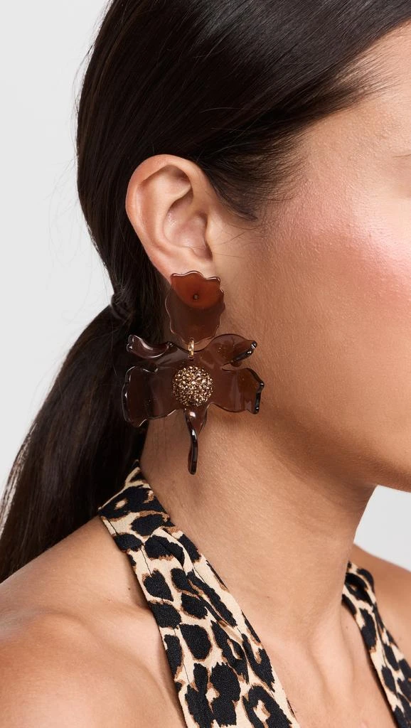 Lele Sadoughi Crystal Lily Earrings 2
