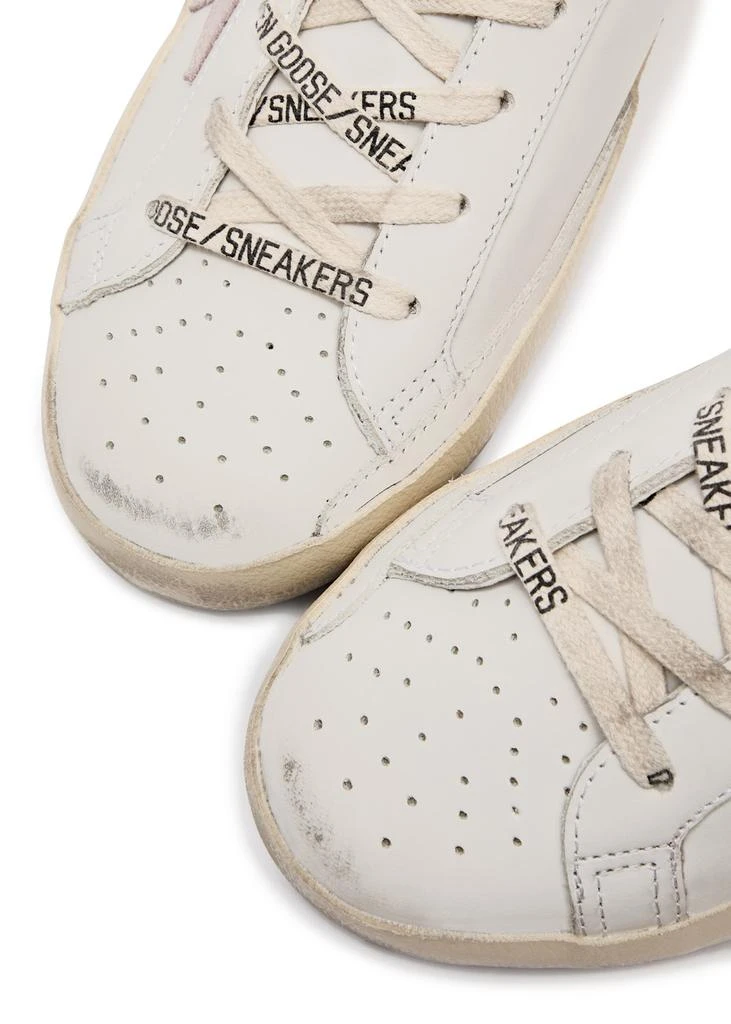 Golden Goose Super-Star distressed leather sneakers 4