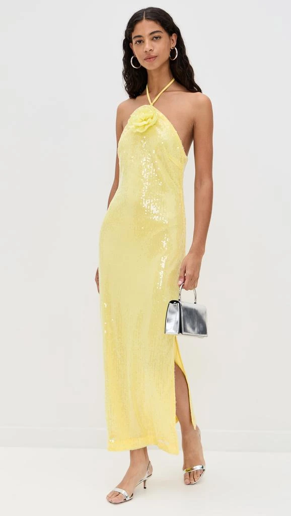 Endless Rose Rose Haltered Sequins Maxi Dress 4
