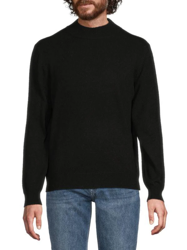 Magaschoni Mock Turtleneck Cashmere Sweater 1