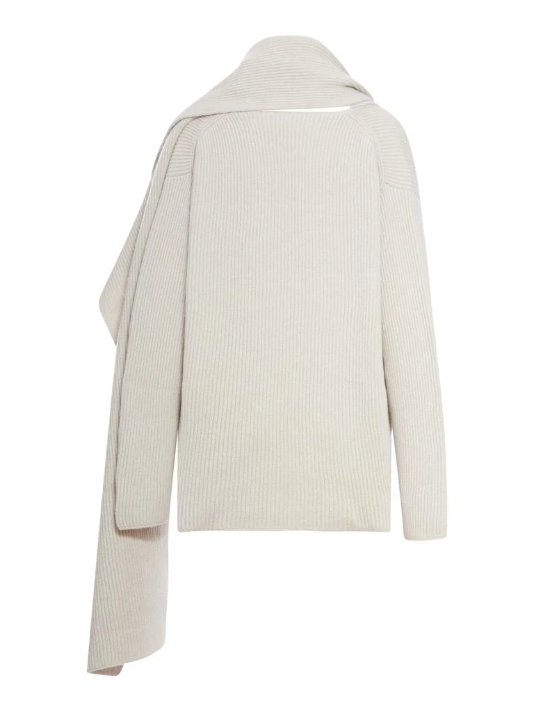 Niccolo` Pasqualetti MUCCHIO SWEATER WITH SCARF NECK 2