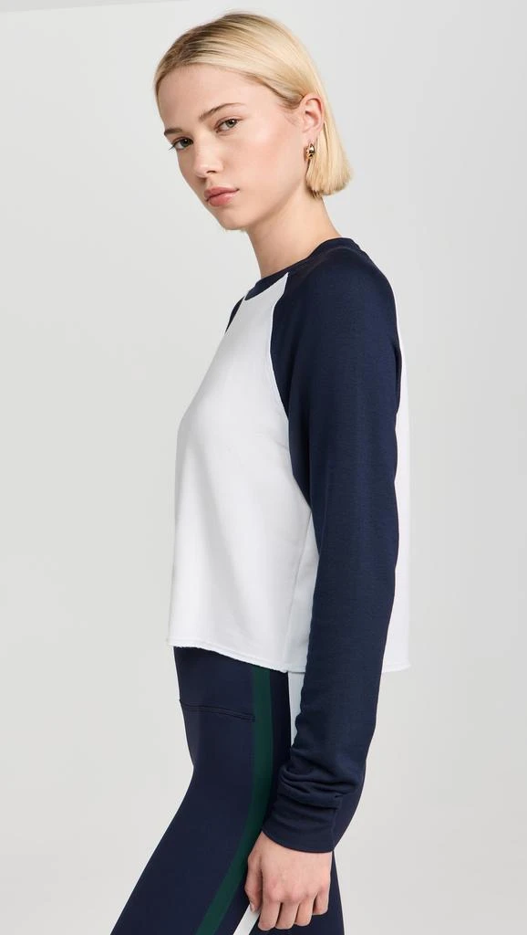 Splits59 Cropped Warm Up Fleece Sweatshirt 3