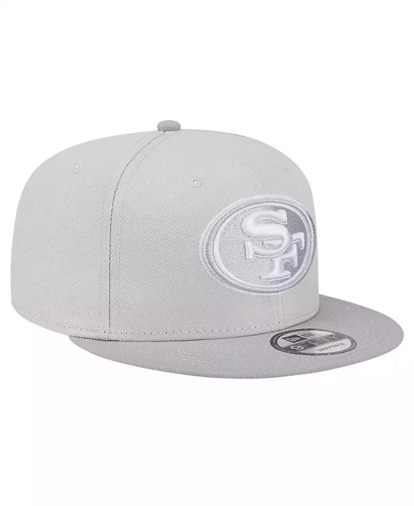 New Era Men's Stone/Gray San Francisco 49ers Two-Tone Color Pack 9FIFTY Snapback Hat 4