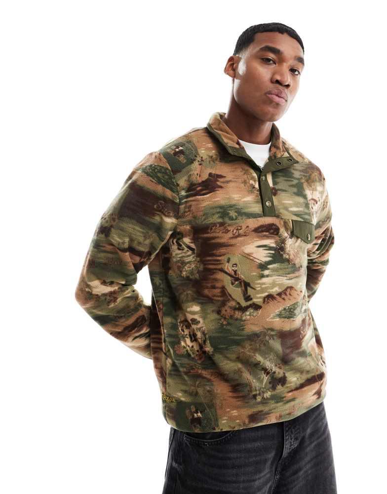 Sweatshirt Ralph Lauren Camo Fleece Polo Ralph Lauren Camo Ski