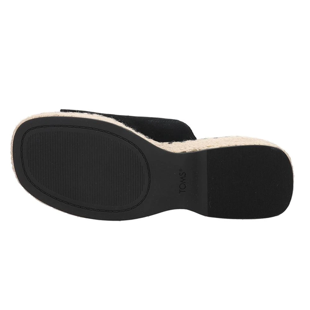 TOMS Laila Mule Platform Espadrille Sandals 5