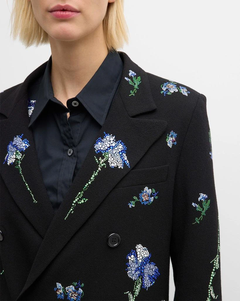 Libertine Cecil Beaton Carnation Embellished Double-Breasted Jacket 7