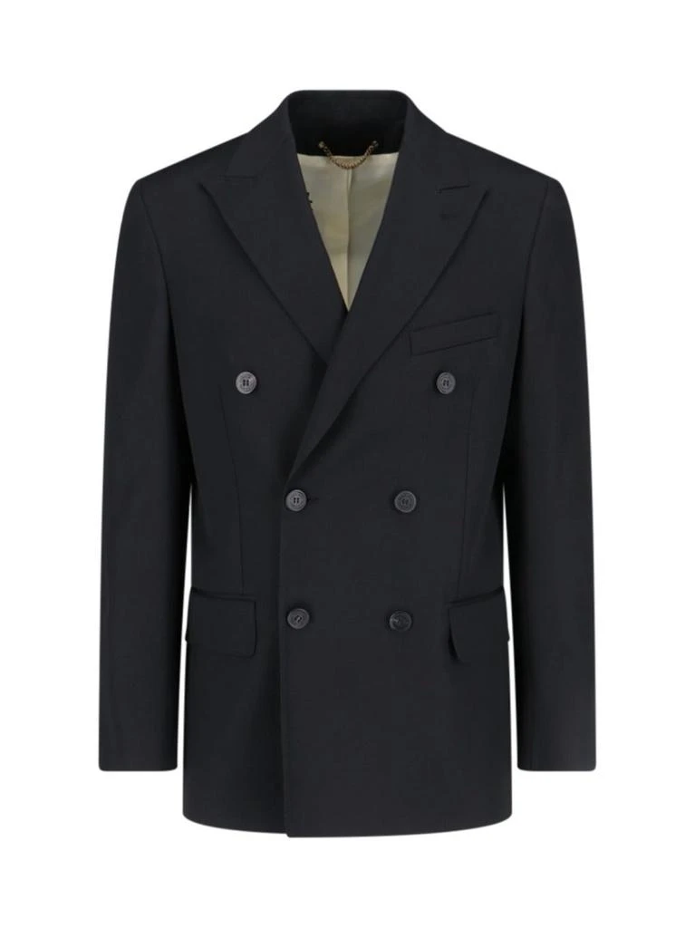 Golden Goose Double-Breasted Blazer – Black