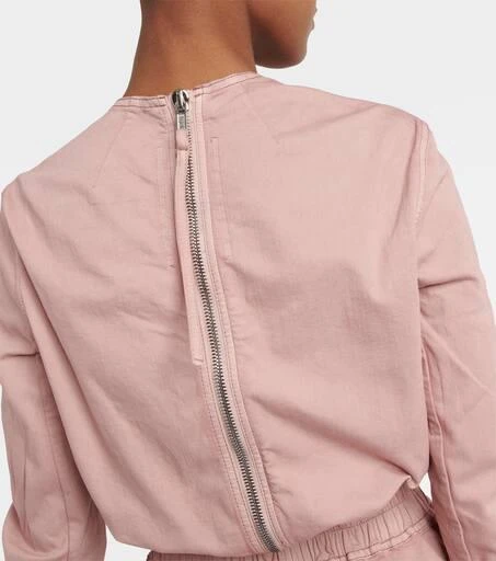 Rick Owens Coated denim jumpsuit 7