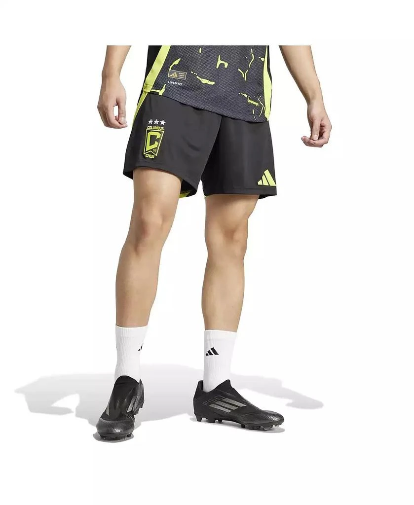 Adidas Men's Black Columbus Crew Away 2025 The Goosebumps Kit Authentic Shorts 2