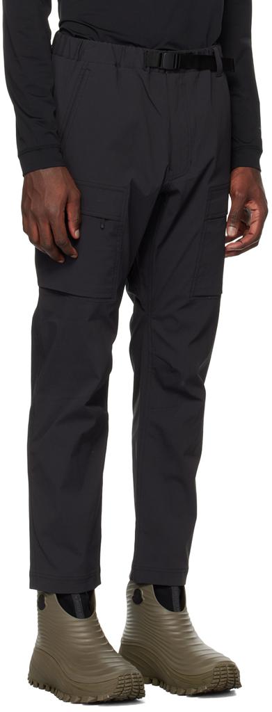 Goldwin Black Belted Cargo Pants