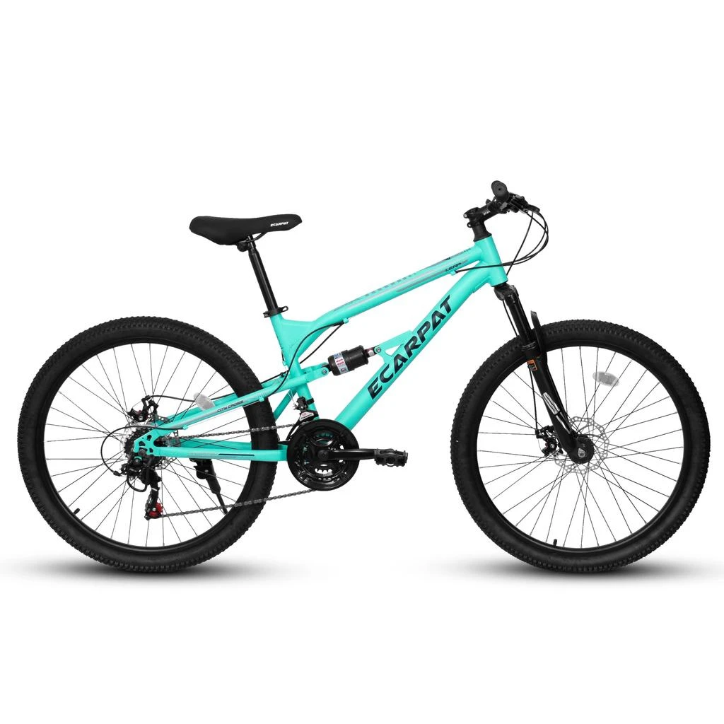 Streamdale Furniture Streamdale A26207 26 Inch Aluminum Frame Shock Fork Plus Shock Absorber 21-speed Unisex Mountain Bike 5