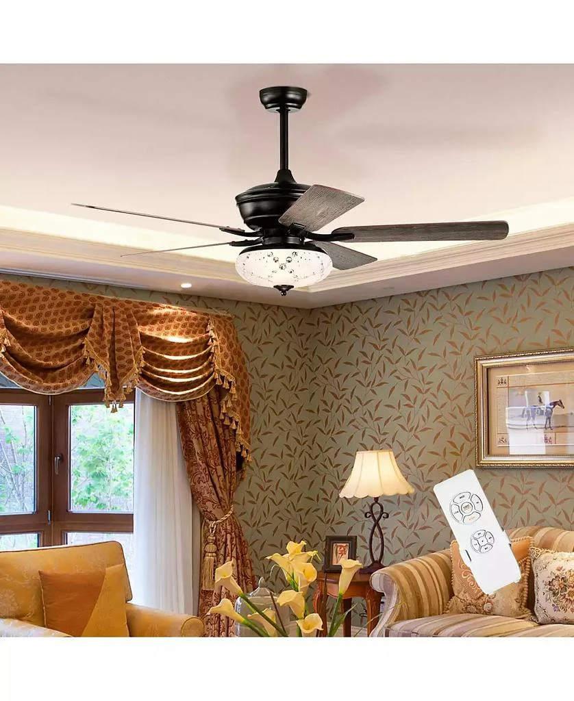 SUGIFT 52 Inch 3 Wind Speeds and 5 Reversible Blades Ceiling Fan 10