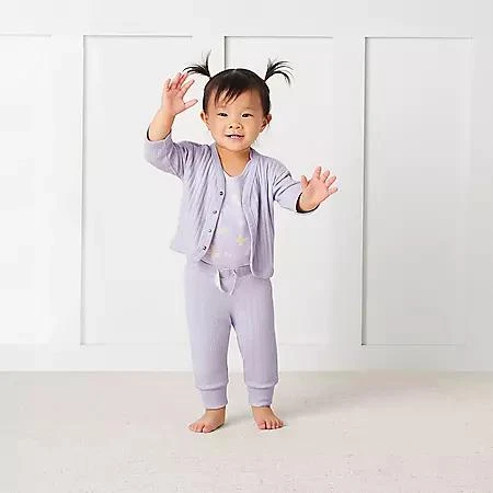 Member's Mark Member's Mark Baby 2-Pack Organic Cotton Cardigan 1