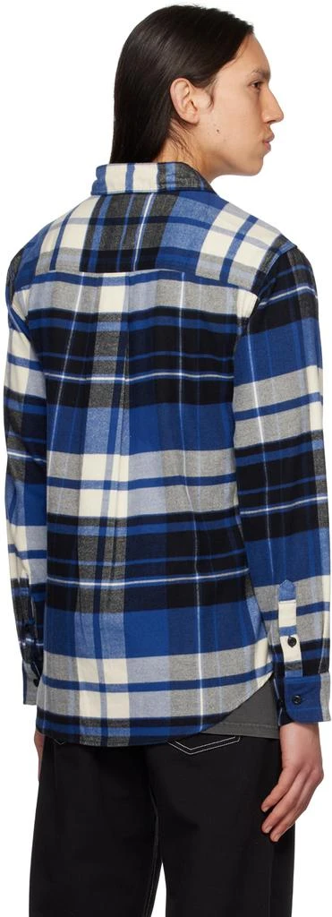 Noah Navy Lightweight Plaid Flannel 3
