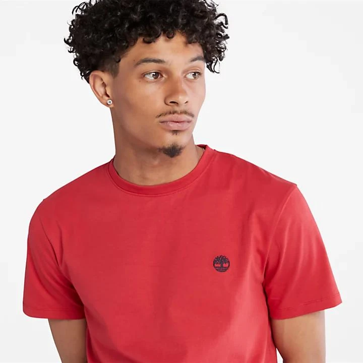 Timberland Dunstan River Crew T-Shirt for Men in Red 5