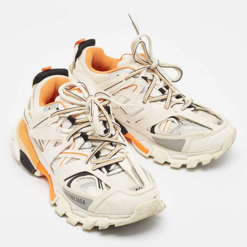 Balenciaga Balenciaga Multicolor Faux Leather and Mesh Track Sneakers Size 40 4