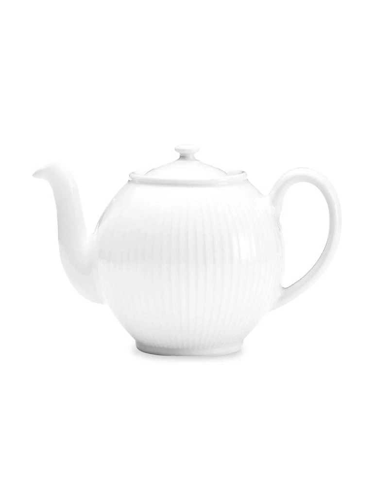 Pillivuyt Plisse Porcelain Small Teapot 1
