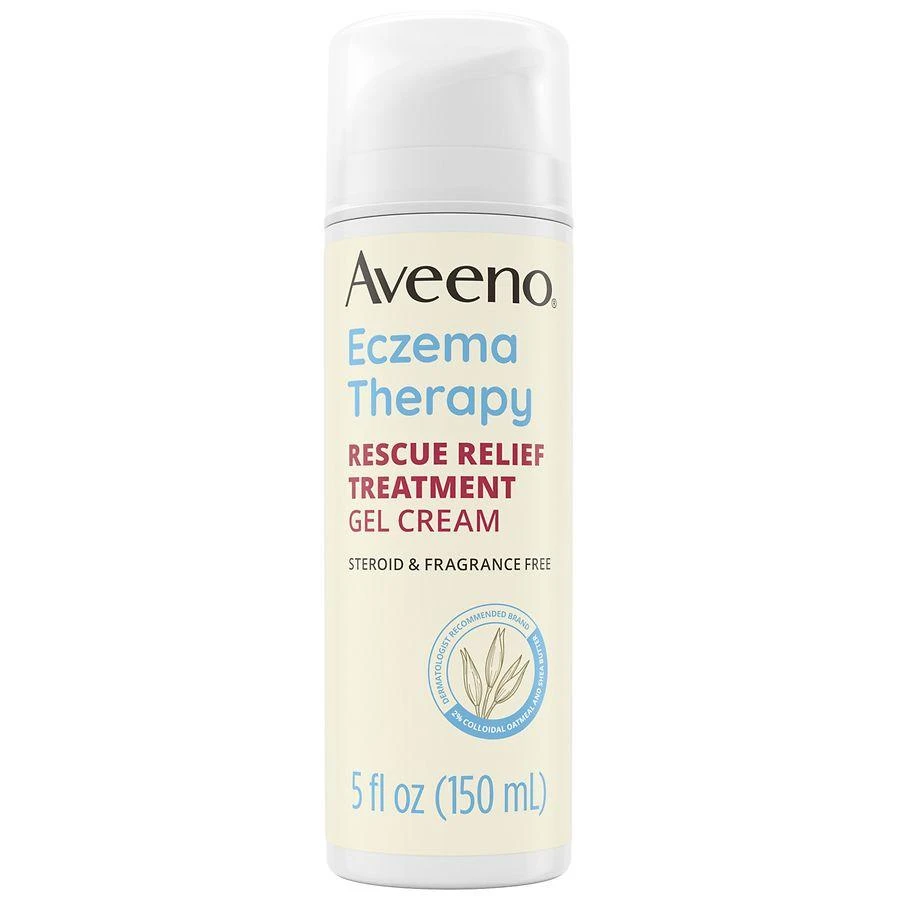 Aveeno Eczema Therapy Rescue Relief Treatment Gel Cream Fragrance-Free