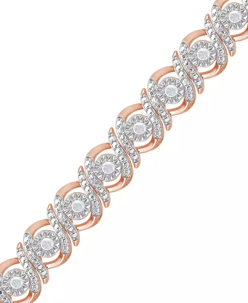 Macy's Diamond Swirl Tennis Bracelet (1/2 ct. t.w.) 3