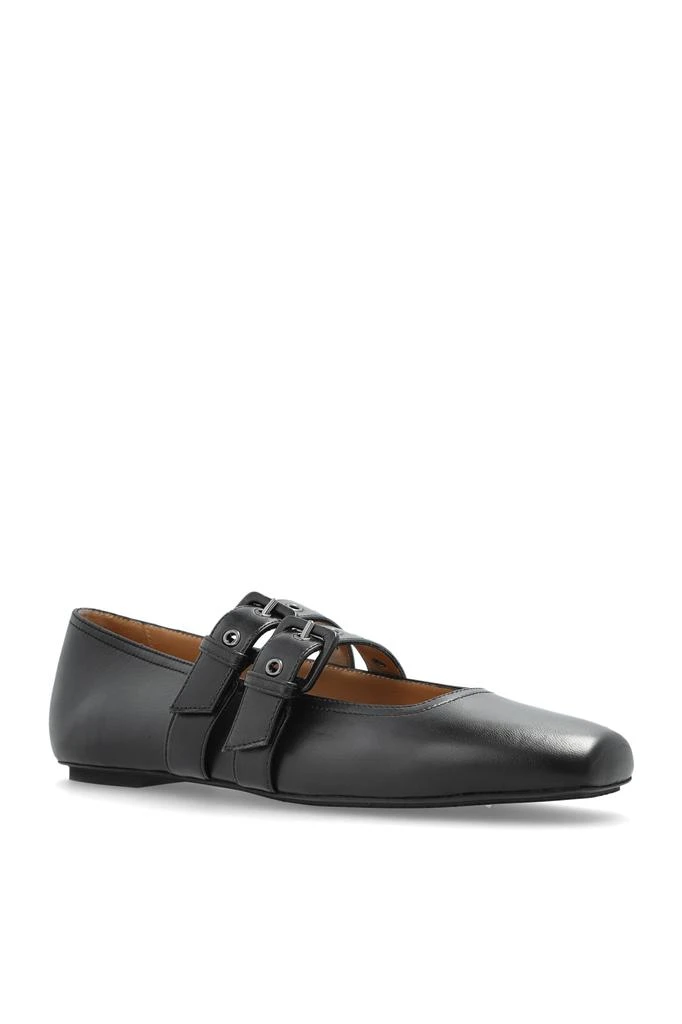 Emporio Armani Leather ballet flats 4