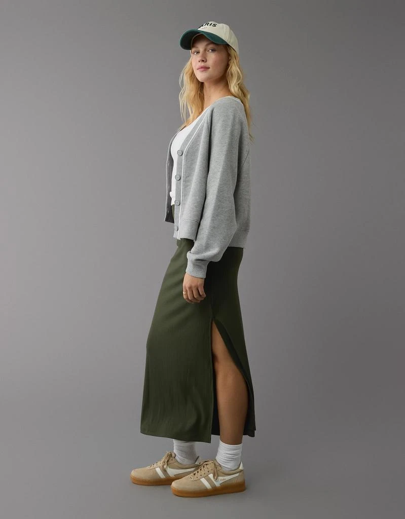 AE AE High-Waisted Column Maxi Skirt 1